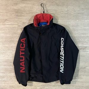 Vintage 90s Nautica Competition Water-resistant Wind Sailing Jacket Size XL